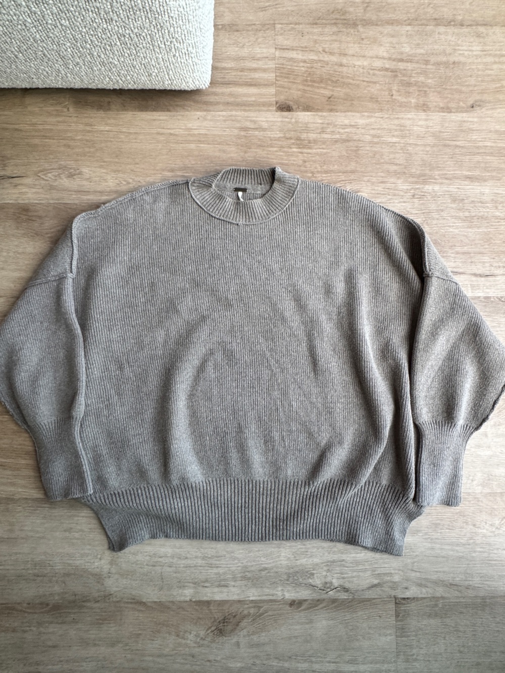 Free People Gray Easy Street Tunic - Size XS (As is) - Picture 3 of 10